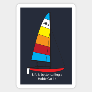 Hobie Cat 14 Sailboat Sticker